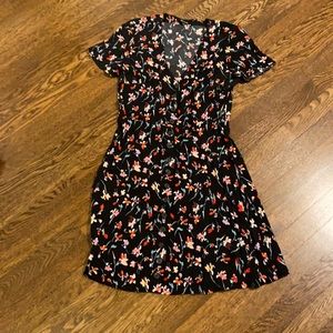 Madewell Button Front Dress